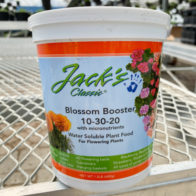 Jack’s Blossom Booster 10-30-20 Fertilizer